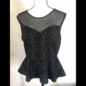 Beautiful, Black dressy top by  BONGO